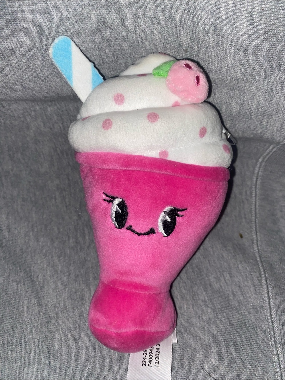 Ice cream milkshake plush